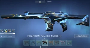 Conta Valorant Dima 3 RGX Katana + Vandal e MUITAS skins!