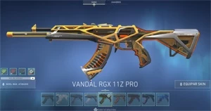 Conta Valorant Dima 3 RGX Katana + Vandal e MUITAS skins!