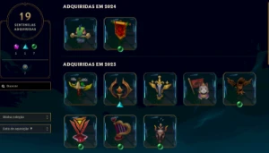 Conta Lol 20 Skins Ex Esmeralda - League of Legends