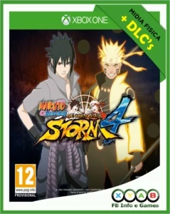 Naruto Shippuden Ultimate Ninja Storm 4 com Dlc Midia Fisica - Xbox
