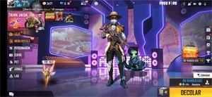 Conta Free Fire Gemada Com Angelical
