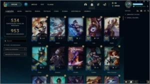CONTA LEAGUE OF LEGENDS LVL 706 LOL