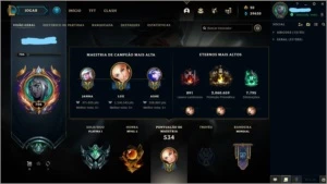 CONTA LEAGUE OF LEGENDS LVL 706 LOL