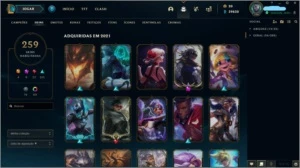 CONTA LEAGUE OF LEGENDS LVL 706 LOL
