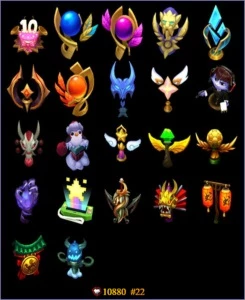 Conta lol Ex-Gold desde 2014 - 107 skins - 160 ícones - League of Legends