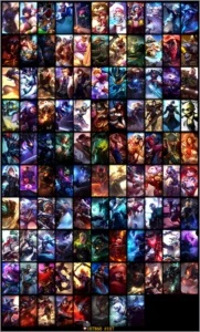 Conta lol Ex-Gold desde 2014 - 107 skins - 160 ícones - League of Legends
