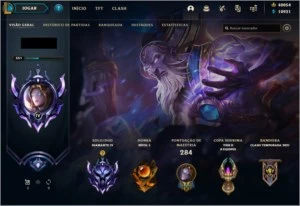 Conta Diamante com 40.000 de RP - League of Legends LOL
