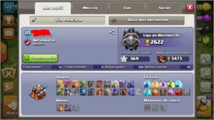 Conta Clash Of Clans CV 10