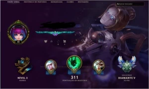 conta league of legends d5 LOL