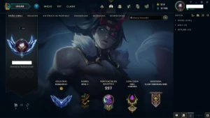 CONTA LOL DIAMANTE - League of Legends