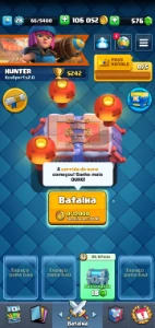 Conta de Clash Royale com 12 lendárias