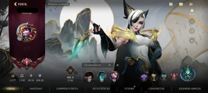 Conta Wild Rift com 135 Skins, e muitas exclusivas!!