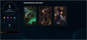 conta league of legends main adc LOL
