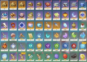 38x 5-Star + Lumine + Signature 5-Star | 45x Weapons 5-Star - Genshin Impact