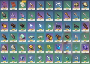 38x 5-Star + Lumine + Signature 5-Star | 45x Weapons 5-Star - Genshin Impact