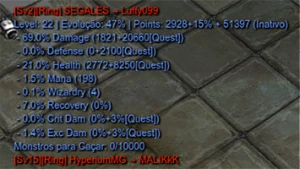 Conta Megamu Dl 200Rr Lv 1000+ - MU Online