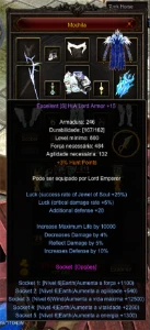 Conta Megamu Dl 200Rr Lv 1000+ - MU Online