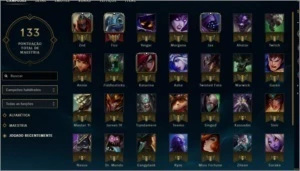 CONTA OURO 5 LVL 61 HONRA 3 - League of Legends LOL