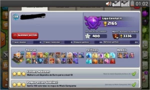 Conta cv 11 full - Clash of Clans