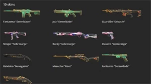 CONTA VALORANT / LEVEL 19 / 10 SKINS / SERVER BRASIL
