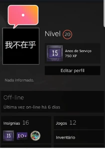 Conta steam 15 anos level 20 steam - Counter Strike CS