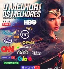 Tv Box Com Todos Os Canais Liberados Sem Mensalidades Iptv - Produtos Físicos