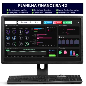 Controle Financeiro 4d Pessoal/empresarial Atualizada 2025