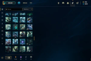 Conta com todos campeões, 143 habilitadas + 113 fragmentos - League of Legends LOL