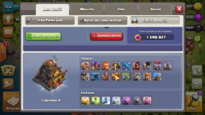 clash of clans cv12 praticamente full