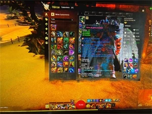 Conta GW2 com 2 lendarias 7 char lvl 80 TOP - Outros