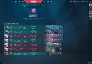 Conta valorant+ league of legends