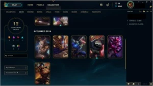 conta platina 5 ,39 champs,16skins - League of Legends LOL