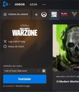Vendo conta blizzard