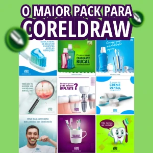 Pack Coreldraw 2022 + 100 000 arquivos e templates Editáveis - Serviços Digitais