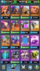 Clash Royale Nivel 10 Com 6 Cartas Lendárias