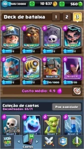 Clash Royale Nivel 10 Com 6 Cartas Lendárias