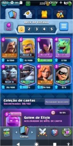 vendo conta Clash Royale desafiante ll 4 lendárias