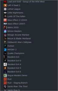 Conta Steam nível 86, com + de 90 jogos e emblema de 4 anos.
