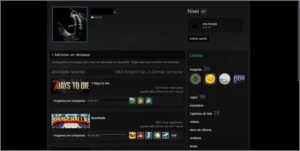 Conta Steam nível 86, com + de 90 jogos e emblema de 4 anos.