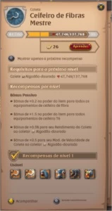 CONTA ALBION SPEC TANK, CRAFT E COLETA - Albion Online