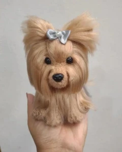 Mini Yorkshire Personalizado - Artesanato e Personalizados