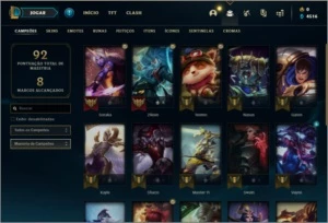 Conta Diamante 4 BARATINHA - League of Legends LOL