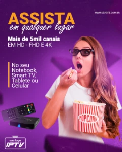 Pack de artes IPTV - Serviços Digitais