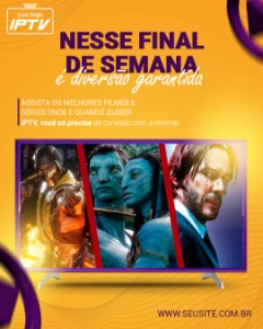 Pack de artes IPTV - Serviços Digitais