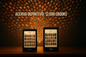 12.000+ Livros Digitais Para Kindle E Lev: Acervo Completo - eBooks