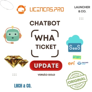 Script CRM WhaTicket Gold com SaaS e Kanban Inclusos