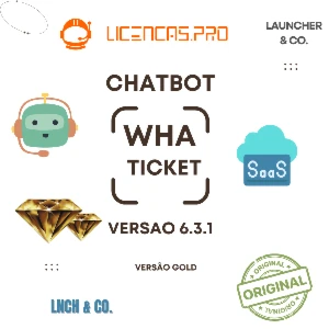 Script CRM WhaTicket Gold com SaaS e Kanban Inclusos - Outros