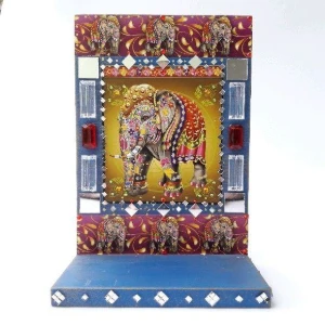 Altar Indiano Azul Cobalto - Artesanato e Personalizados