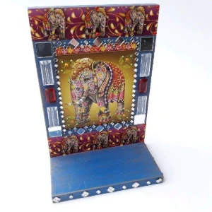 Altar Indiano Azul Cobalto - Artesanato e Personalizados
