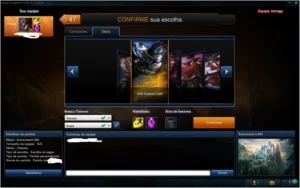 CONTA LVL 30 - SKINS PAX - League of Legends LOL
